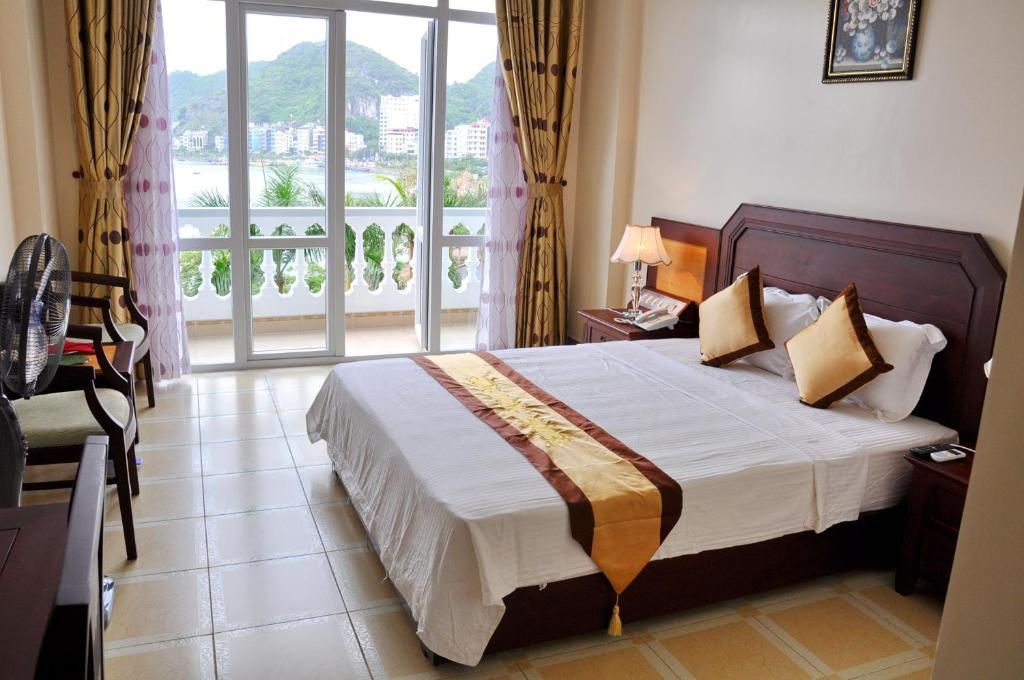 Hung Long Harbour Hotel Cat Ba Dong Khe Sau Oda fotoğraf